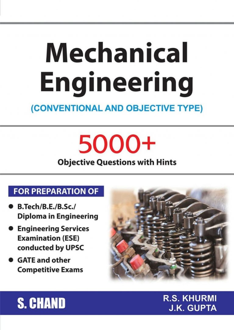 mechanical engineering objective type rs khurmi pdf